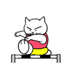 スポーツ猫 1 ~パラパラ漫画スタンプ~（個別スタンプ：31）