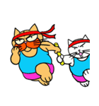 スポーツ猫 1 ~パラパラ漫画スタンプ~（個別スタンプ：39）