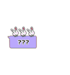 ウサっちのふきだしスタンプ（個別スタンプ：7）