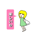 つぶやき天使さん 1（個別スタンプ：22）