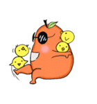 Nanny Diaries of Pear daddy ＆ chicken（個別スタンプ：14）