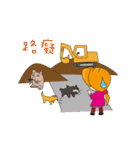 cat and familys（個別スタンプ：3）
