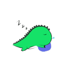 silly dinosaur（個別スタンプ：36）