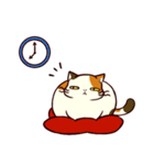 ぐーたら三毛猫にゃんこ2（個別スタンプ：1）