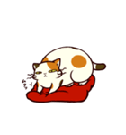 ぐーたら三毛猫にゃんこ2（個別スタンプ：2）