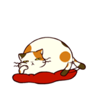 ぐーたら三毛猫にゃんこ2（個別スタンプ：12）