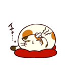 ぐーたら三毛猫にゃんこ2（個別スタンプ：24）