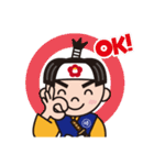 椿太郎とやせガラス（個別スタンプ：1）