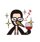 椿太郎とやせガラス（個別スタンプ：9）