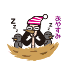 椿太郎とやせガラス（個別スタンプ：20）
