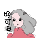 Scarf girl（個別スタンプ：16）