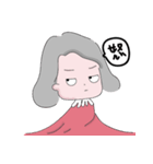 Scarf girl（個別スタンプ：24）