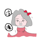 Scarf girl（個別スタンプ：25）