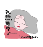 Scarf girl（個別スタンプ：39）