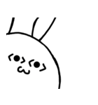 シンプルすぎるうさぎ（個別スタンプ：13）