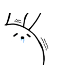 シンプルすぎるうさぎ（個別スタンプ：14）