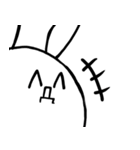 シンプルすぎるうさぎ（個別スタンプ：20）