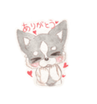 胸きゅん！癒しわんこミルク♪（個別スタンプ：1）
