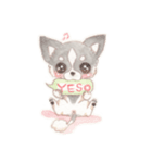 胸きゅん！癒しわんこミルク♪（個別スタンプ：3）