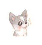 胸きゅん！癒しわんこミルク♪（個別スタンプ：19）