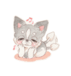 胸きゅん！癒しわんこミルク♪（個別スタンプ：24）