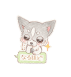 胸きゅん！癒しわんこミルク♪（個別スタンプ：27）