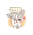 胸きゅん！癒しわんこミルク♪（個別スタンプ：31）