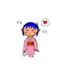 AME NO YUKATA: SUMMER MEMORIES（個別スタンプ：1）