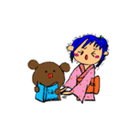 AME NO YUKATA: SUMMER MEMORIES（個別スタンプ：5）