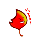 葉っぱキャラの日常会話（個別スタンプ：2）