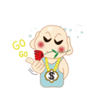 Light bald uncle（個別スタンプ：7）