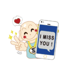 Light bald uncle（個別スタンプ：20）