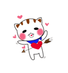 white Kitten ＆ Red Panda.（個別スタンプ：3）