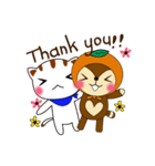white Kitten ＆ Red Panda.（個別スタンプ：5）