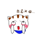 white Kitten ＆ Red Panda.（個別スタンプ：7）