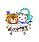 white Kitten ＆ Red Panda.（個別スタンプ：17）