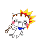 white Kitten ＆ Red Panda.（個別スタンプ：31）