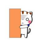 white Kitten ＆ Red Panda.（個別スタンプ：33）