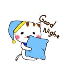 white Kitten ＆ Red Panda.（個別スタンプ：40）
