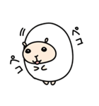 本当は色々思ってるひつじ（個別スタンプ：32）