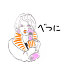 バブレディース（個別スタンプ：3）