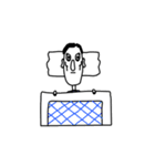 疲れてるサラリーマン（個別スタンプ：1）