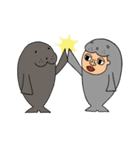 Seal Man,Harvey.（個別スタンプ：1）