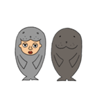 Seal Man,Harvey.（個別スタンプ：3）