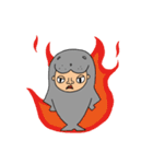Seal Man,Harvey.（個別スタンプ：4）
