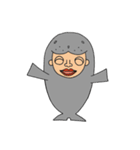 Seal Man,Harvey.（個別スタンプ：9）