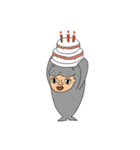 Seal Man,Harvey.（個別スタンプ：14）