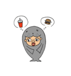 Seal Man,Harvey.（個別スタンプ：16）