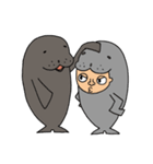 Seal Man,Harvey.（個別スタンプ：17）