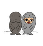 Seal Man,Harvey.（個別スタンプ：32）